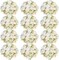 12 Bundles Peonies Artificial Flowers Artificial Peonies Silk Flowers Faux Peony Fake Peony Silk Hydrangea Bouquet for Wedding Table Centerpiece Floral Vase Decor